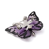 Butterfly Transparent Resin Brooch JEWB-M047-01D-2