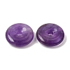 Natural Amethyst Pi Disc Pendants GG-CBA0BEB-02-2