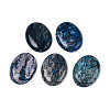 Natural Ripple Jasper Cabochons G-S330-14A-1