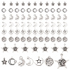 84Pcs 7 Style Tibetan Style Alloy Pendants TIBEP-PH0001-52-1