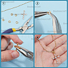 6Pcs 925 Sterling Silver Locking Jump Ring STER-BBC0008-69A-G-5