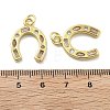 Brass Micro Pave Cubic Zirconia Pendants KK-U060-23G-02-3