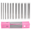 55Pcs Stainless Steel Knitting Needles Set DIY-WH0671-515-1