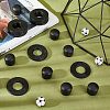 20Pcs Flat Round ABS Plastic Washers FIND-CA00004-79-4