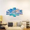 Printed Cloth Hanging Wall Decorations HJEW-WH0180-003-6