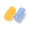 Two-Tone Imitation Gemstone Acrylic Beads AC-CBA7B05-27-2