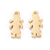 304 Stainless Steel Charms STAS-I151-44G-1