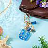 Star Resin & Shell Keychains KEYC-TAC00087-01U-6