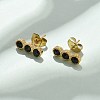 304 Stainless Steel Stud Earrings EJEW-F361-01G-4