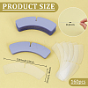 PVC Shirt Collar Shaping Support FIND-WH0159-20B-2