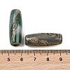 Tibetan Style dZi Beads TDZI-E004-65-04-2