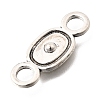 Tibetan Style Alloy Links Connector Charms FIND-D042-07A-AS-2