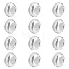12Pcs 925 Sterling Silver Beads STER-DR0001-25C-1