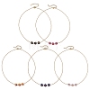 Natural Gemstone Pendant Necklaces NJEW-JN05103-2