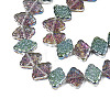Electroplate Glass Beads Strand X-EGLA-S188-20-C01-3