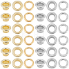 200Pcs 2 Colors Iron Grommet Eyelet Findings IFIN-GF0001-59B-1