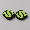 U.S. Dollar Food Grade Eco-Friendly Silicone Focal Beads SIL-CJC0007-02C-2
