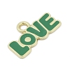 Valentine's Day Alloy Enamel Pandants PALLOY-V001-06B-2