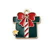 Christmas Alloy Enamel Pendants FIND-H055-17F-G03-1