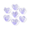 Handmade Foil Lampwork Beads Strands FOIL-T008-08F-2