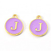 Golden Plated Alloy Enamel Charms LS-X-ENAM-S118-10J-1