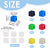 6Pcs PP Plastic Cable Organizers Clips AJEW-TADJ0001-35-4