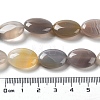 Natural Grey Agate Beads Strands G-L164-A-37-5