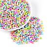 6/0 Baking Paint Glass Seed Beads SEED-S003-KM-02-4