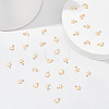 BENECREAT 32Pcs 2 Style Long-Lasting Plated Brass Charms KK-BC0001-83G-5