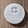 Flat Round DIY Candle Silicone Molds DIY-A056-01C-3