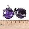 Natural Amethyst Tree of Life with Owl Pendants G-L524-15AS-06-3