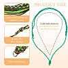 12Pcs Polyester & Spandex Cord Necklaces Making AJEW-TAC00069-4
