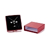 Square Paper Drawer Jewelry Set Box CON-C011-03A-02-2