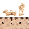 Brass Pendants KK-D427-04B-G-3