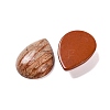 Natural Red Jasper Cabochons G-B085-03B-06-2