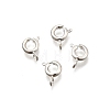 Eco-friendly Brass Spring Ring Clasps KK-D082-01E-S-1