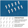 Unicraftale 10Pcs 201 Stainless Steel Pendants STAS-UN0032-23-4