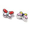 Transparent Glass Enamel Beads LAMP-C023-02-3