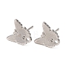 304 Stainless Steel Stud Earring Findings SA-CBA4E98-01C-P-1