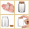 Glass Jar Glass Bottles Bead Containers AJEW-S074-03B-4
