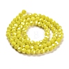 Opaque Glass Beads Stands LS-EGLA-A035-P4mm-B04-2