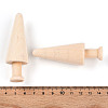 Unfinished Wood Tree Ornaments WOOD-T032-13-3