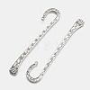 Tibetan Style Alloy Bookmarks PALLOY-P122-27AS-1