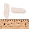 Natural Rose Quartz Pointed Pendants G-C158-05M-3