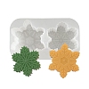 Christmas Theme DIY Snowflake Shape Silicone Candle Molds SIMO-P010-B01-1