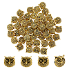 50Pcs Tibetan Style Alloy Beads FIND-PH0036-17AG-1