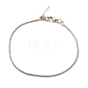 Brass Box Chain Bracelets for Women BJEW-G735-15P-1