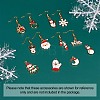 DIY Christmas Earring Making Kits DIY-TA0002-86-25