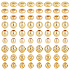 180Pcs 9 Styles Brass Beads KK-ME0004-95-1