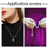 36Pcs 9 Styles Religion Themed Alloy Pendants FIND-TA0002-56-18